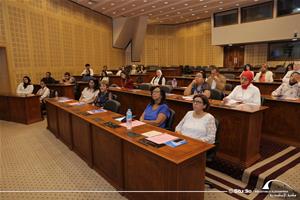  Les invités de la 13<sup>e</sup> rencontre des directeurs des établissements scolaires et universitaires francophones à Alexandrie