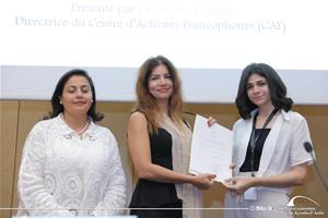  Distribution des certificats pour les stagiaires du CAF