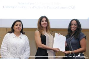  Distribution des certificats pour les stagiaires du CAF