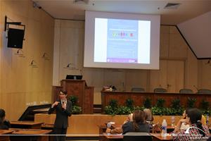 Atelier Comment enseigner la prononciation du français (FLE) de manière concrète, efficace et stimulante par Magali Boueux à la Bibliotheca Alexandrina – Centre Conférences, Salle de délégués