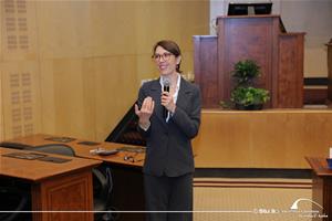 Atelier Comment enseigner la prononciation du français (FLE) de manière concrète, efficace et stimulante par Magali Boueux à la Bibliotheca Alexandrina – Centre Conférences, Salle de délégués