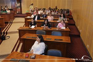 Atelier Comment enseigner la prononciation du français (FLE) de manière concrète, efficace et stimulante par Magali Boueux à la Bibliotheca Alexandrina – Centre Conférences, Salle de délégués