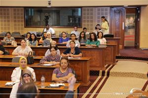 Atelier Comment enseigner la prononciation du français (FLE) de manière concrète, efficace et stimulante par Magali Boueux à la Bibliotheca Alexandrina – Centre Conférences, Salle de délégués