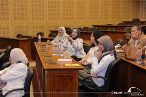 Atelier Comment enseigner la prononciation du français (FLE) de manière concrète, efficace et stimulante par Magali Boueux à la Bibliotheca Alexandrina – Centre Conférences, Salle de délégués