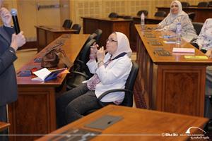 Atelier Comment enseigner la prononciation du français (FLE) de manière concrète, efficace et stimulante par Magali Boueux à la Bibliotheca Alexandrina – Centre Conférences, Salle de délégués