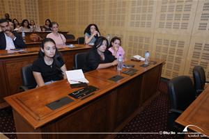 Atelier Comment enseigner la prononciation du français (FLE) de manière concrète, efficace et stimulante par Magali Boueux à la Bibliotheca Alexandrina – Centre Conférences, Salle de délégués