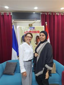 Atelier Comment enseigner la prononciation du français (FLE) de manière concrète, efficace et stimulante par Magali Boueux à Tanta au local de la maison Génial