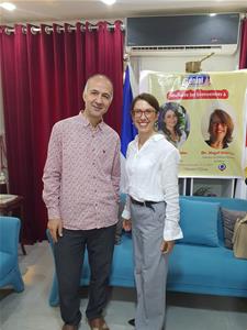 Atelier Comment enseigner la prononciation du français (FLE) de manière concrète, efficace et stimulante par Magali Boueux à Tanta au local de la maison Génial