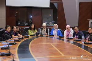 Les participants de la 1re séance de la Prise de parole en public Modèle des Nations Unies (MUN)