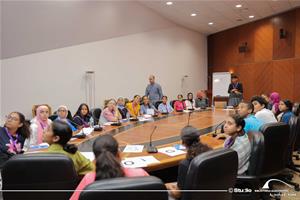 Les participants de la 1re séance de la Prise de parole en public Modèle des Nations Unies (MUN)