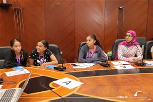 Les participants de la 1re séance de la Prise de parole en public Modèle des Nations Unies (MUN)