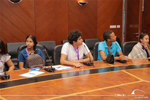 Les participants de la 1re séance de la Prise de parole en public Modèle des Nations Unies (MUN)