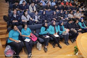 Quatrième journée,projection et critique des films pour les élèves des écoles d’Alexandrie à la Bibliotheca Alexandrina