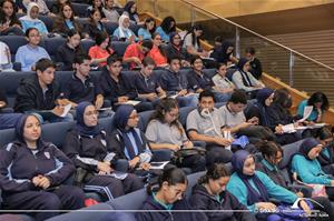 Quatrième journée,projection et critique des films pour les élèves des écoles d’Alexandrie à la Bibliotheca Alexandrina