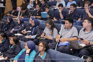 Quatrième journée,projection et critique des films pour les élèves des écoles d’Alexandrie à la Bibliotheca Alexandrina