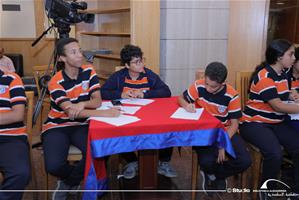 Les participants de l'atelier