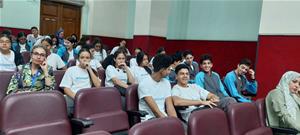 Deuxième journée à l'école Sainte Anne au Caire 