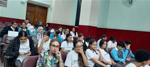 Deuxième journée à l'école Sainte Anne au Caire 