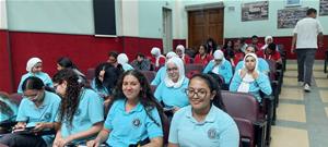 Deuxième journée à l'école Sainte Anne au Caire 