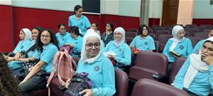 Deuxième journée à l'école Sainte Anne au Caire 