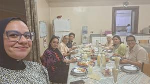 Deuxième journée à l'école Sainte Anne au Caire 