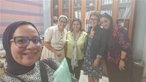 Deuxième journée à l'école Sainte Anne au Caire 