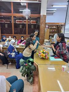 Troisième journée au Centre des Ressources d'Apprentissage à Fayoum 