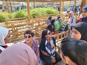 Huitième journée à la Bibliothèque Publique Misr à Louxor