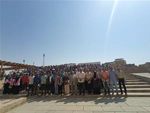Huitième journée à la Bibliothèque Publique Misr à Louxor