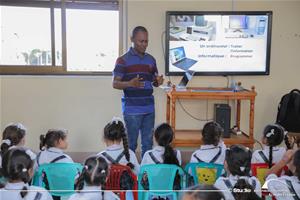Les participants de l'atelier