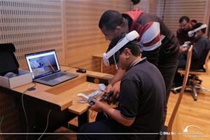 Les participants de l'atelier