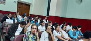  Deuxième journée à l'école Sainte Anne au Caire 