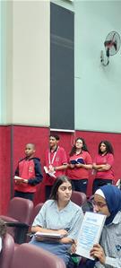  Deuxième journée à l'école Sainte Anne au Caire 