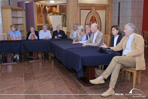 Visite de la délégation Paris Avenir à la Bibliothèque d'Alexandrie 