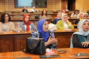 Atelier : « Apprendre le français au rythme des chansons », animé par : Alaa Adly, professeur de français au collège Saint-Marc