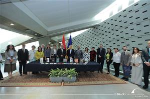Visite de S.E.M. Dacian Cioloș, Conseiller pr&eacute;sidentiel et candidat officiel de la Roumanie au poste de Secr&eacute;taire g&eacute;n&eacute;ral de la Francophonie