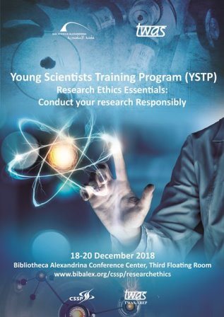 Young Scientists Training Program Research Ethics Essentials: Conduct Your Research Responsibly