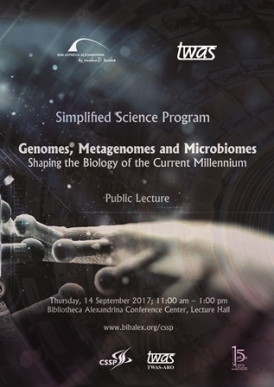 Genomes, Metagenomes, and Microbiomes: Shaping the Biology of The Current Millennium Lecture