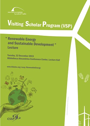 "Renewable Energy and Sustainable Development" Lecture
