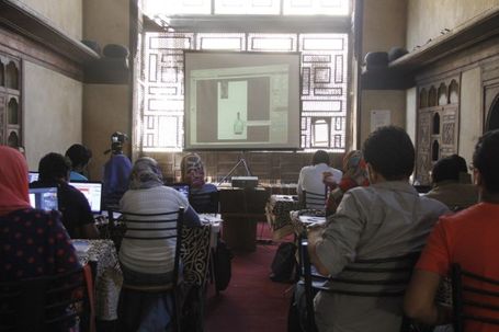 ورشة عمل تصميم الجرافيك ٣D