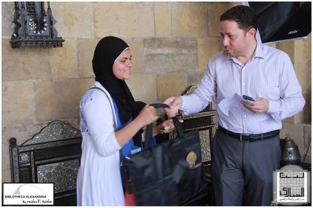 مراسم تسليم جوائز مسابقة الرسم - المسابقات الفنية النصف سنوية