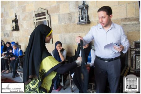 مراسم تسليم جوائز مسابقة الرسم - المسابقات الفنية النصف سنوية