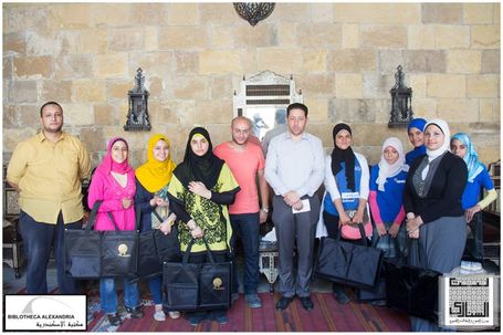 مراسم تسليم جوائز مسابقة الرسم - المسابقات الفنية النصف سنوية