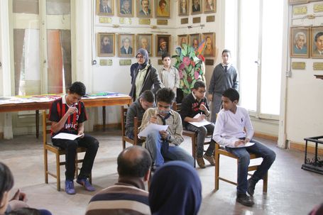 الفن في الفصل الدراسي - ورشة عمل الإسكندرية