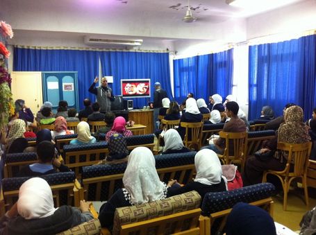 الفن في الفصل الدراسي - ورشة عمل دمياط