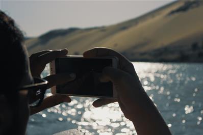 أثناء زيارة القرية النوبية بأسوان