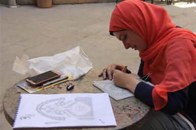 منتدى الشباب للإبداع السابع - "الفنون البصرية: ورشة الطباعة البارزة (الحفر والطباعة على اللينوليوم)"