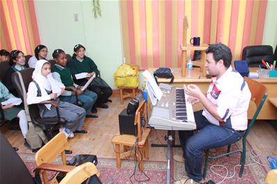 الفن في الفصل الدراسي - ورشة عمل مرسى مطروح