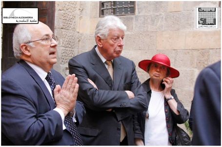 The Visit of the Board of Trustees of Bibliotheca Alexandrina to Bayt Al-Sinnari