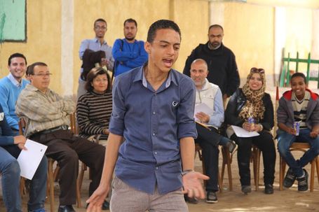 Arts in the Classroom - Workshop in Aswan